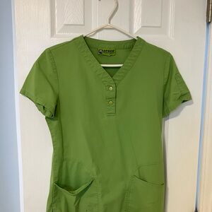 CROCS Women's Green Scrub Top